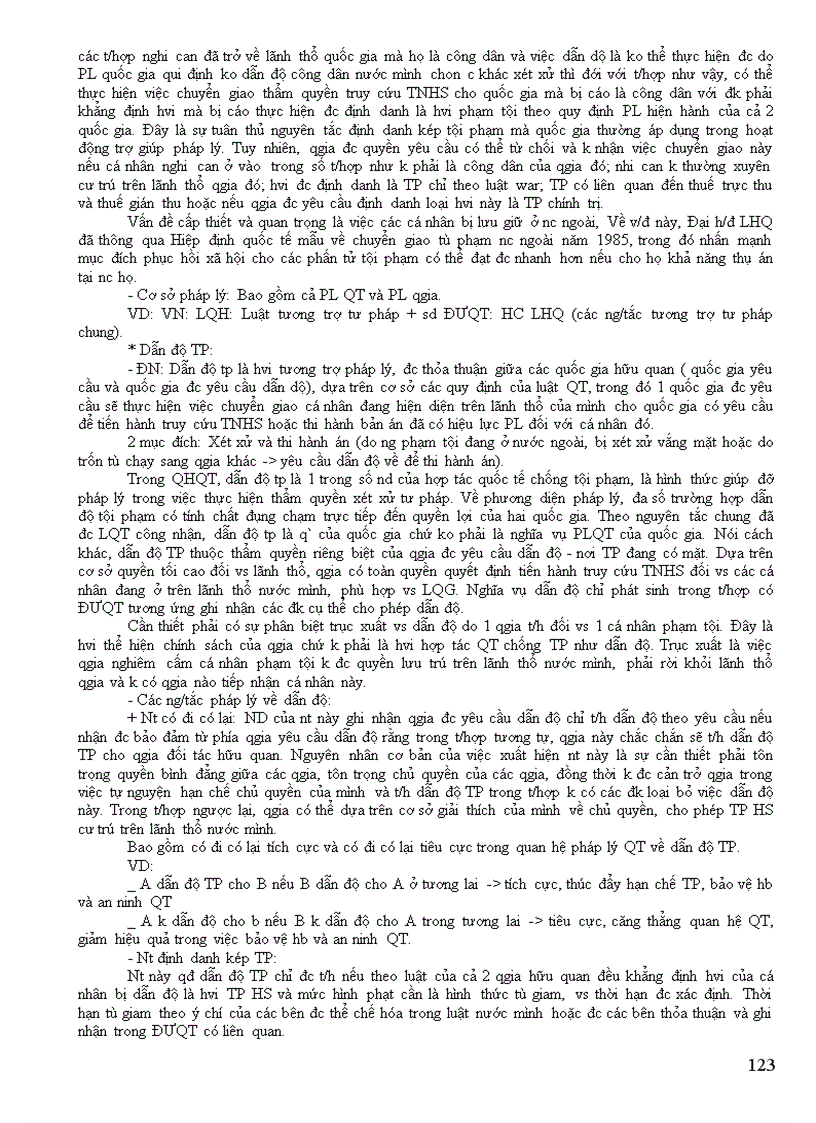 image for page Đề cương hỏi đáp môn công pháp quốc tế đại học luật năm 2012