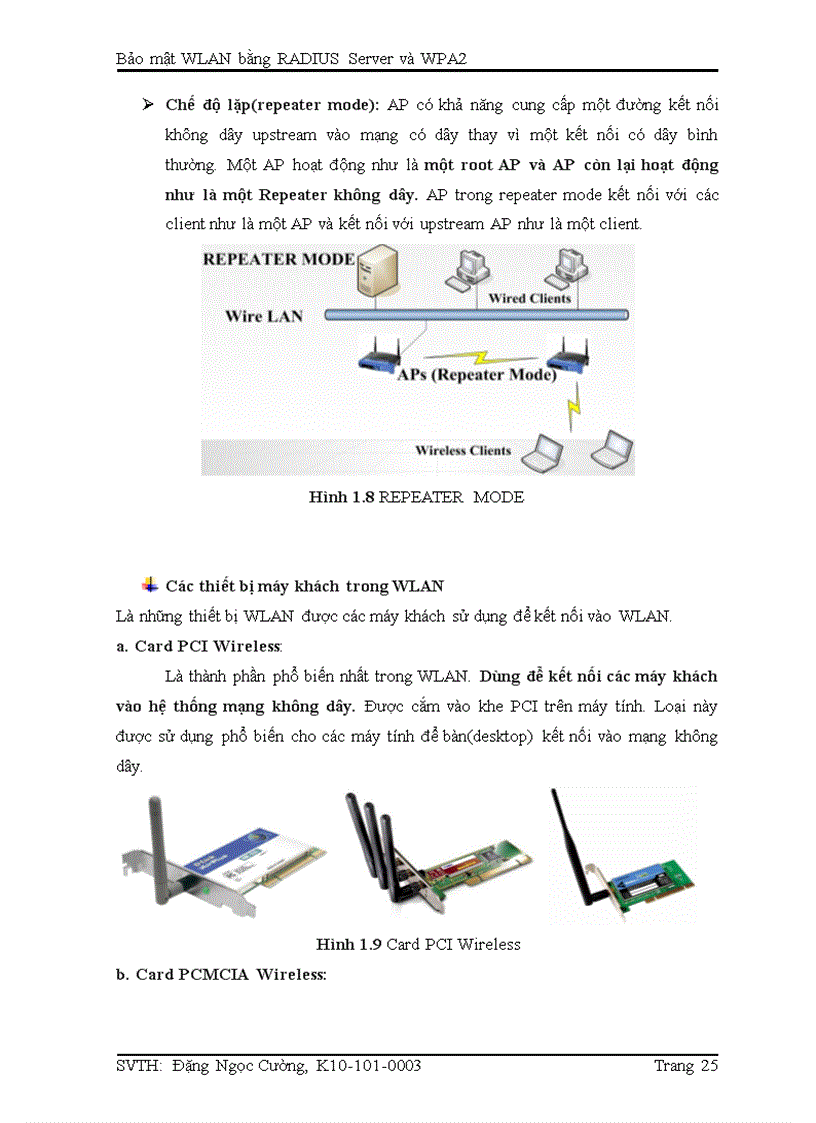 image for page Bảo mật WLAN bằng RADIUS Server và WPA2
