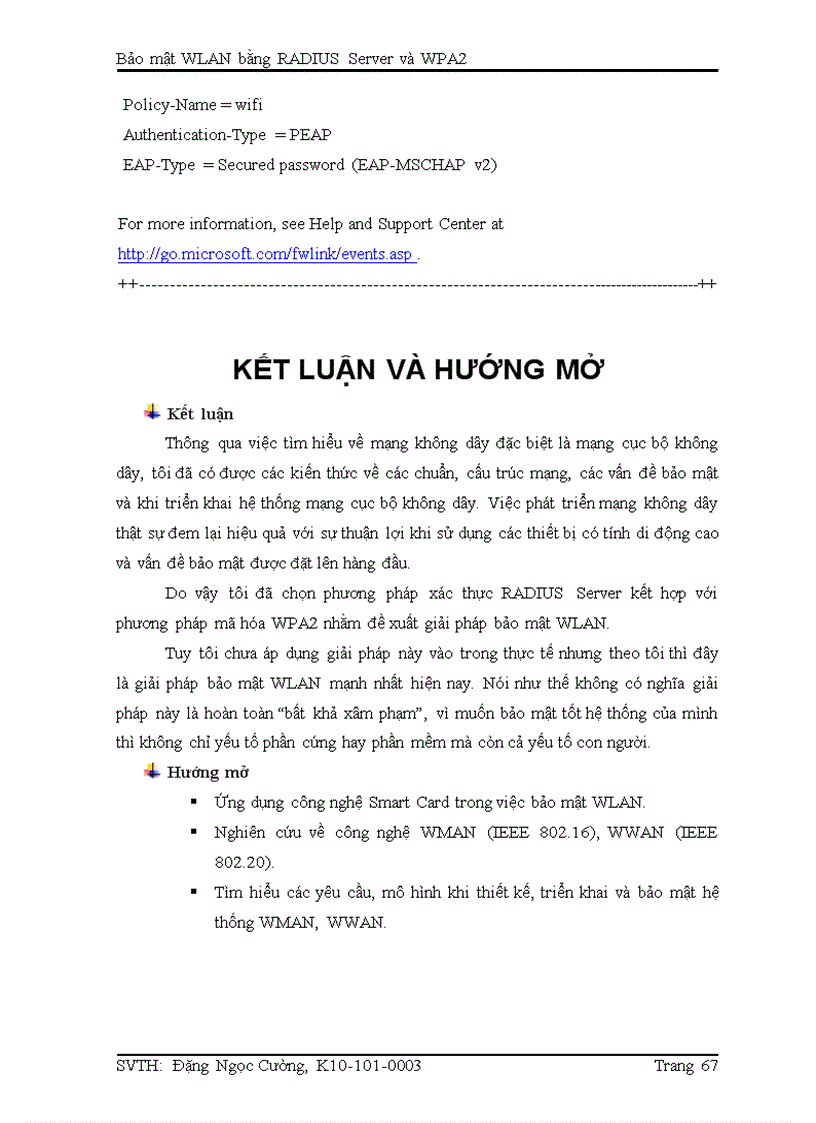 image for page Bảo mật WLAN bằng RADIUS Server và WPA2
