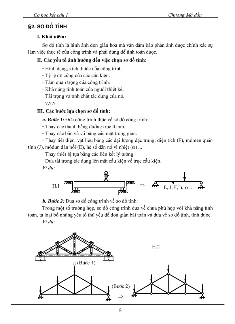 image for page Giáo trình cơ học kết cấu 1