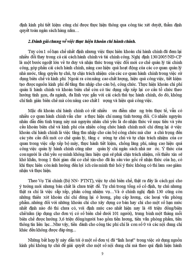 image for page Tiểu luận nhóm tháng luật tài chínhTìm hiểu nội dung của chế độ khoán chi hành chính và khả năng áp dụng phương thức này ở Việt Nam trong giai đoạn hiện nay