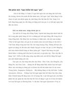 Bài phản ánh Nguy hiểm bột ngọt giả