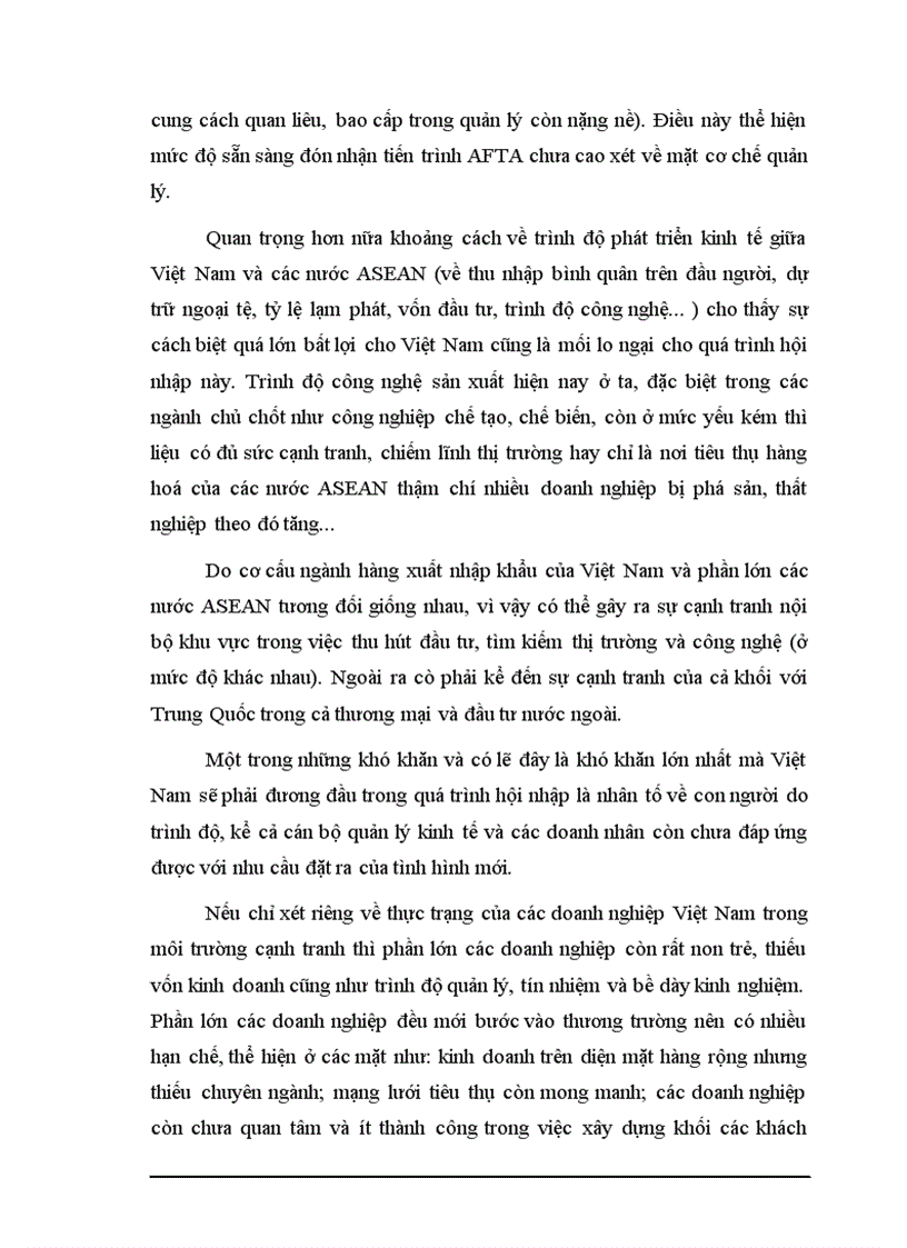image for page Cơ hội và thách thức của các doanh nghiệp Việt Nam trong quá trình hội nhập kinh tế quốc tế hiện nay
