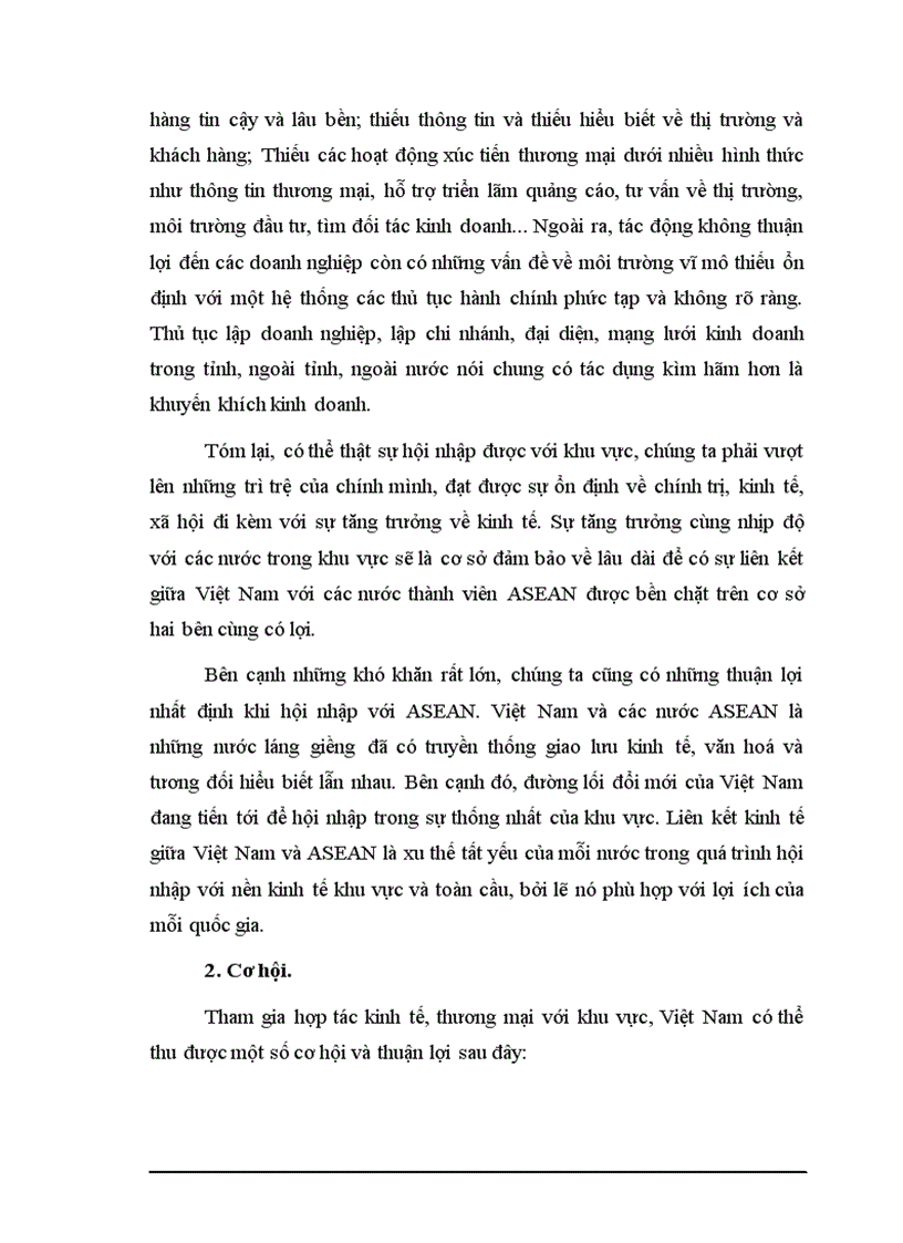 image for page Cơ hội và thách thức của các doanh nghiệp Việt Nam trong quá trình hội nhập kinh tế quốc tế hiện nay