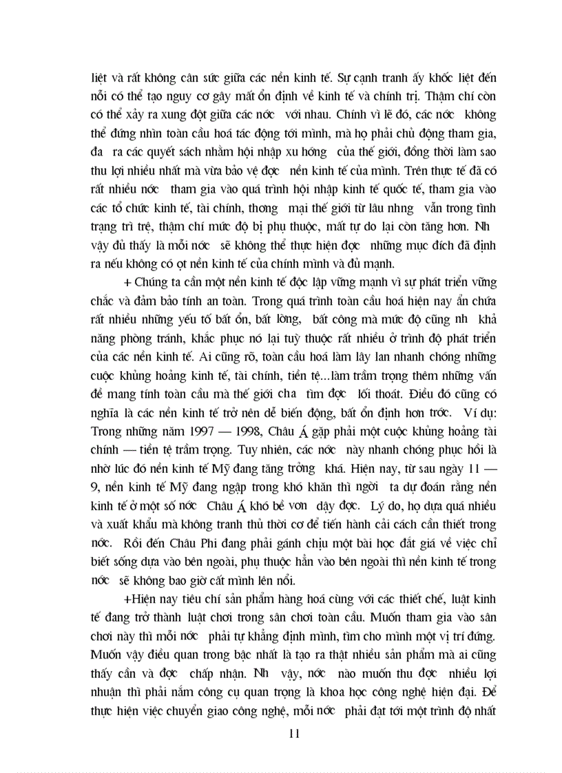 image for page Đề tài Phép biện chứng về mối hệ phổ biến và vận dụng phân tích mối liên hệ giữa xây dựng nền kinh tế độc lập tự chủ với hội nhập kinh tế