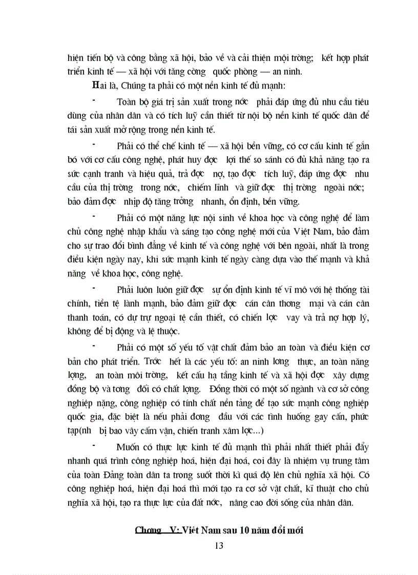image for page Đề tài Phép biện chứng về mối hệ phổ biến và vận dụng phân tích mối liên hệ giữa xây dựng nền kinh tế độc lập tự chủ với hội nhập kinh tế