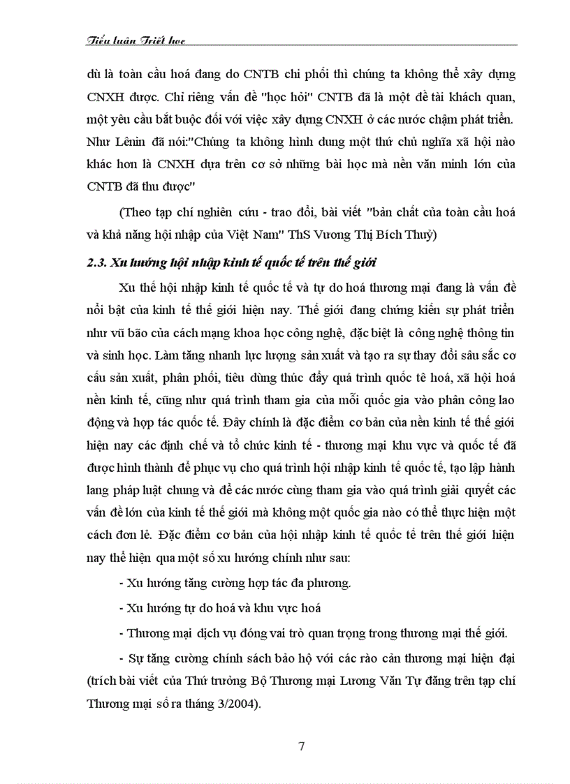 image for page Phép biện chứng về mối liên hệ phố biến và vận dụng phân tích mối liên hệ giữa xây dựng nền kinh tế độc lập tự chủ với hội nhập kinh tế quốc tế