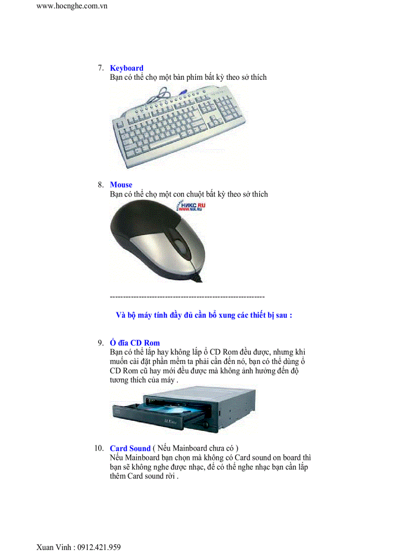 Phần cứng máy tính 1