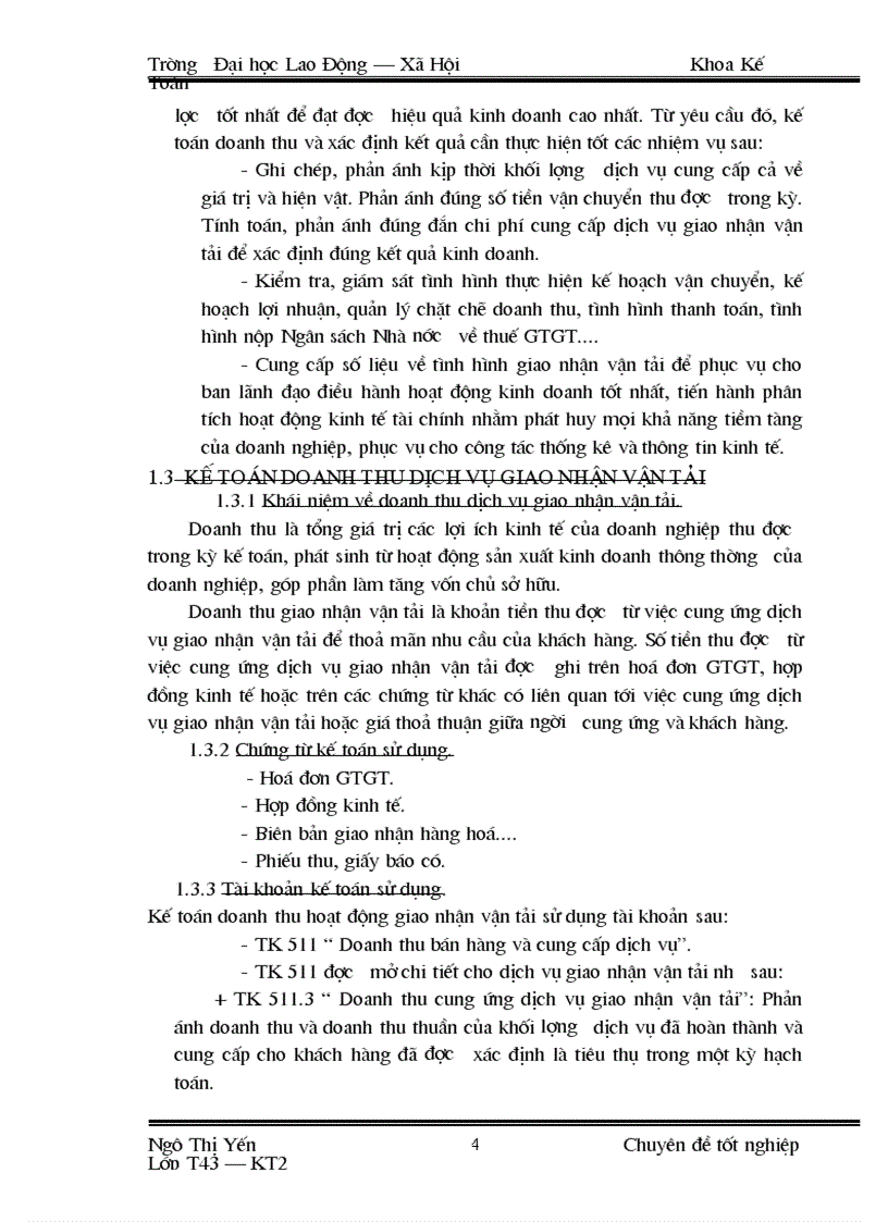 image for page Kế toán Chuyên đề tốt nghiệp kế toán doanh thu