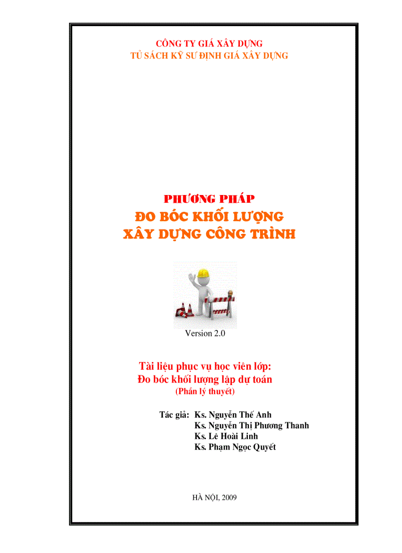 image for page Hướng dẫn đo bóc khối lượng tiên lượng công trình xây dựng