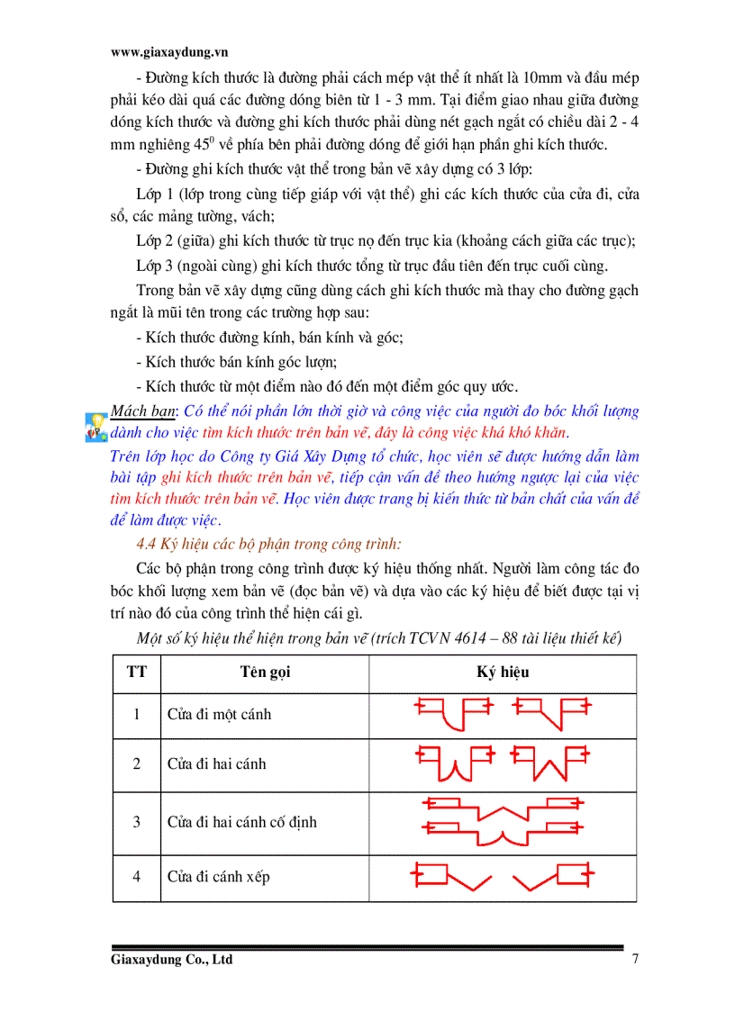 image for page Hướng dẫn đo bóc khối lượng tiên lượng công trình xây dựng
