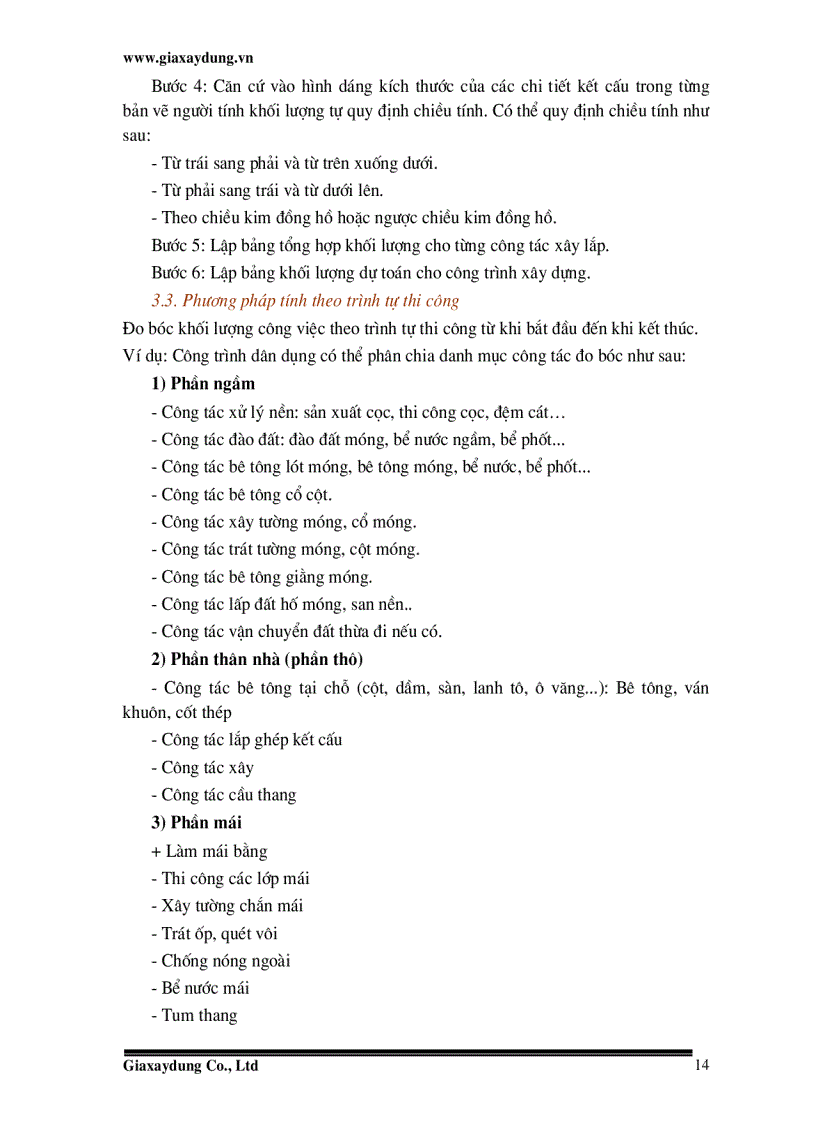 image for page Hướng dẫn đo bóc khối lượng tiên lượng công trình xây dựng