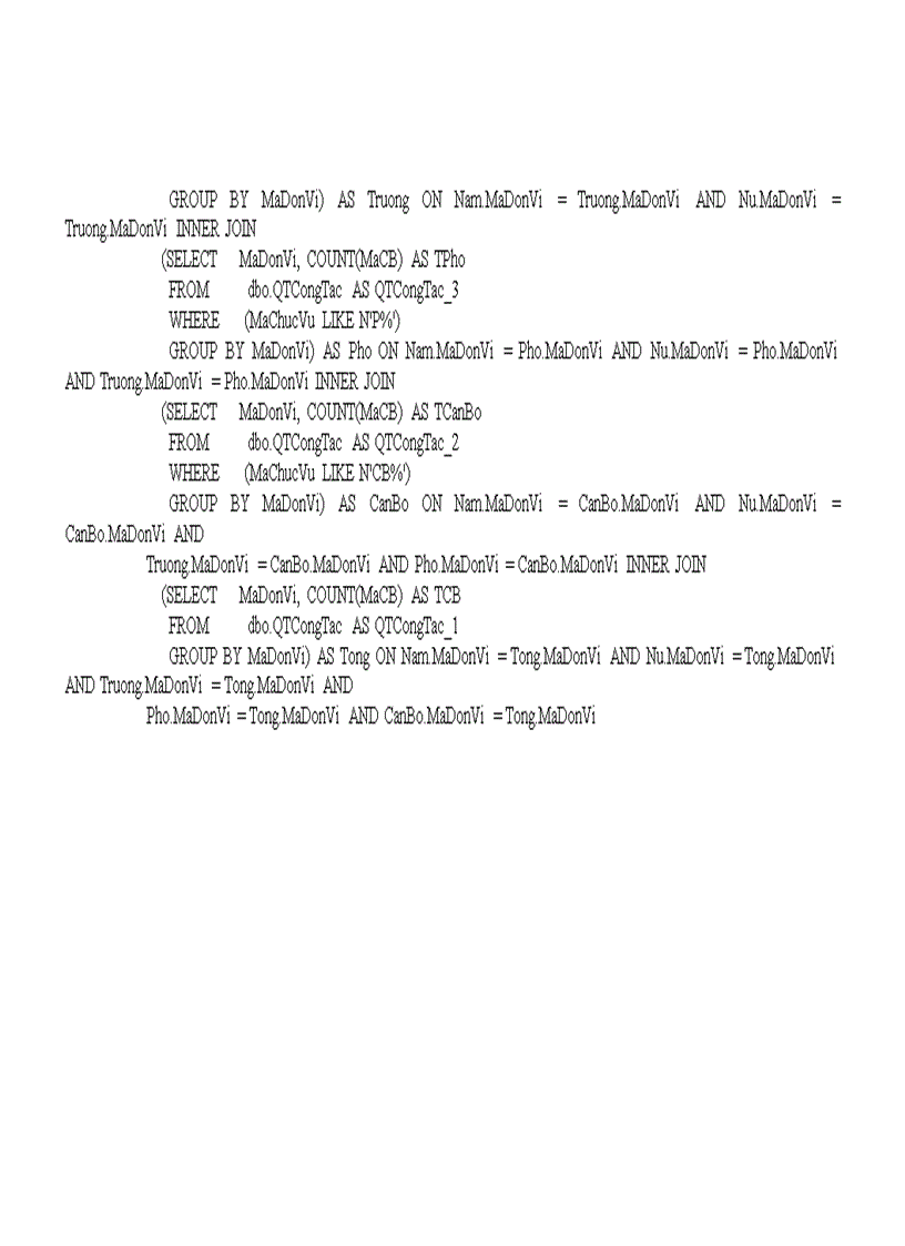 image for page Bài tập sql