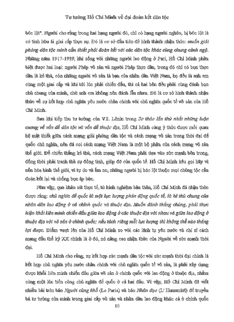 image for page Tư tưởng Hồ Chí Minh về đại đoàn kết dân tộc