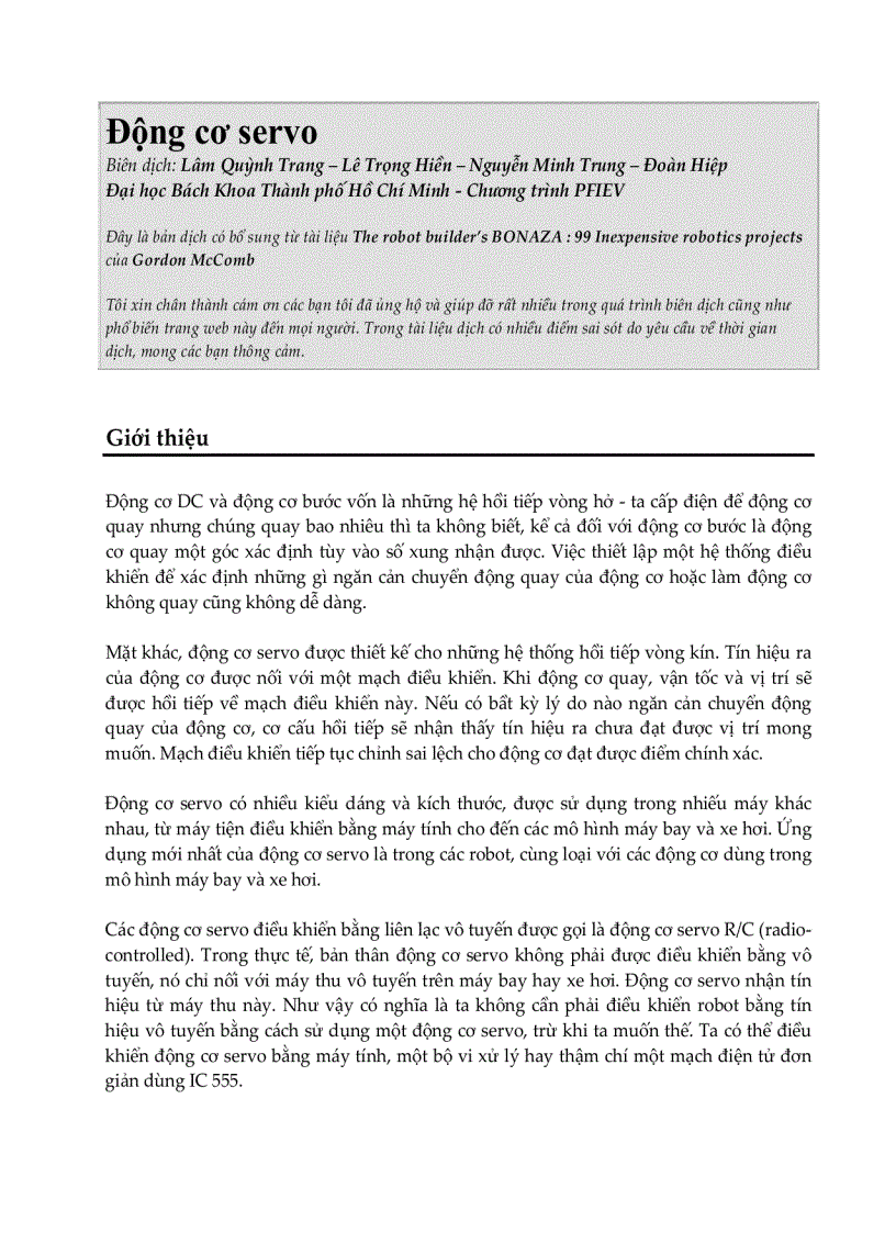 image for page Tìm hiểu động cơ Servo St