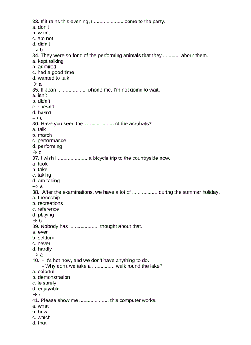 image for page Tài liệu luyện thi trắc nghiệm Tiếng anh Level A B C