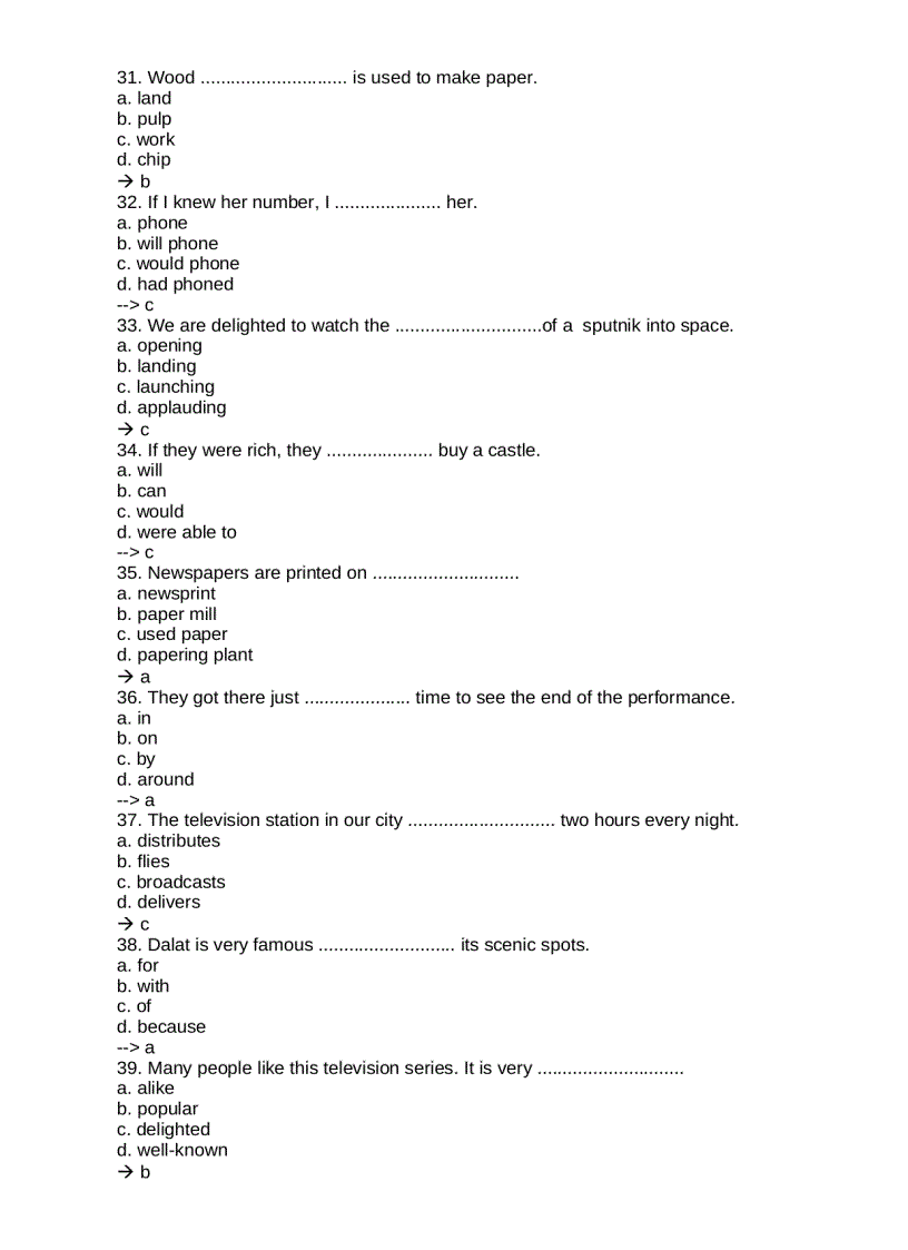 image for page Tài liệu luyện thi trắc nghiệm Tiếng anh Level A B C