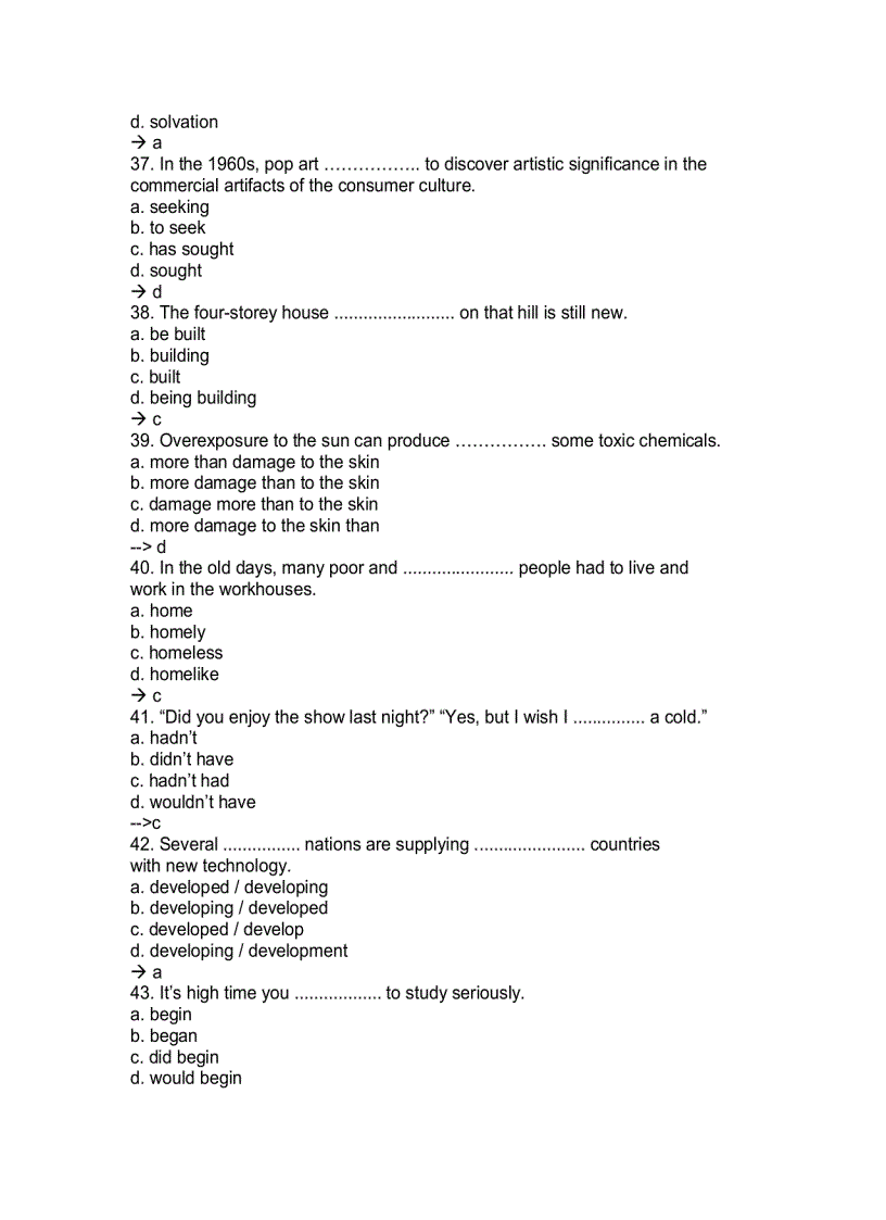 image for page Tài liệu luyện thi trắc nghiệm Tiếng anh Level A B C 1