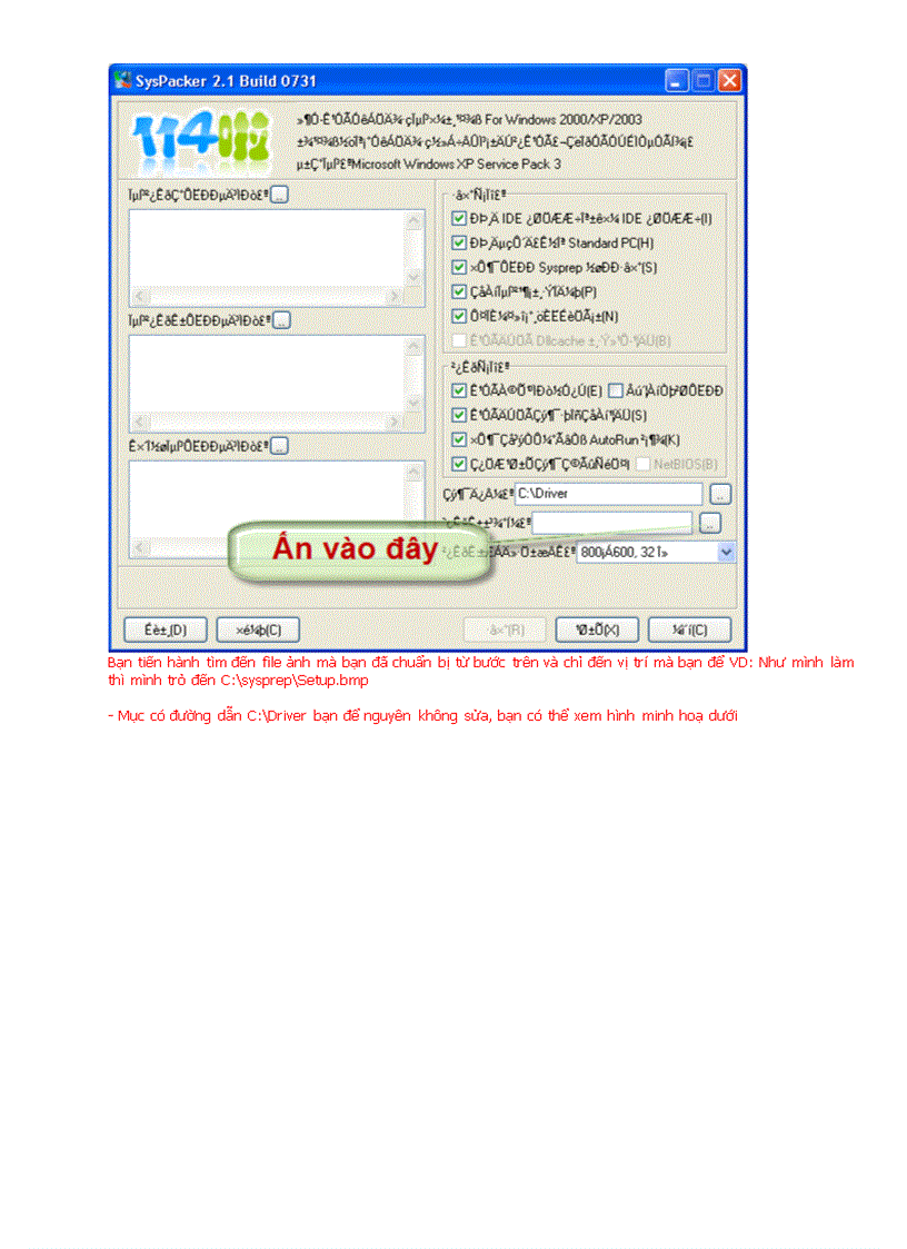 image for page Tạo đĩa ghost da cấu hình