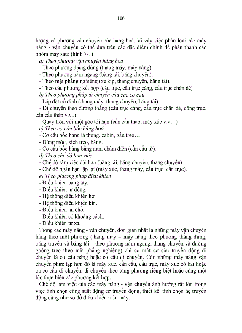 image for page Trang bị điện máy nâng vận chuyển