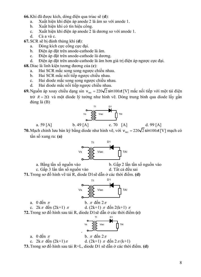 image for page Trắc nghiệm điện tử công suất