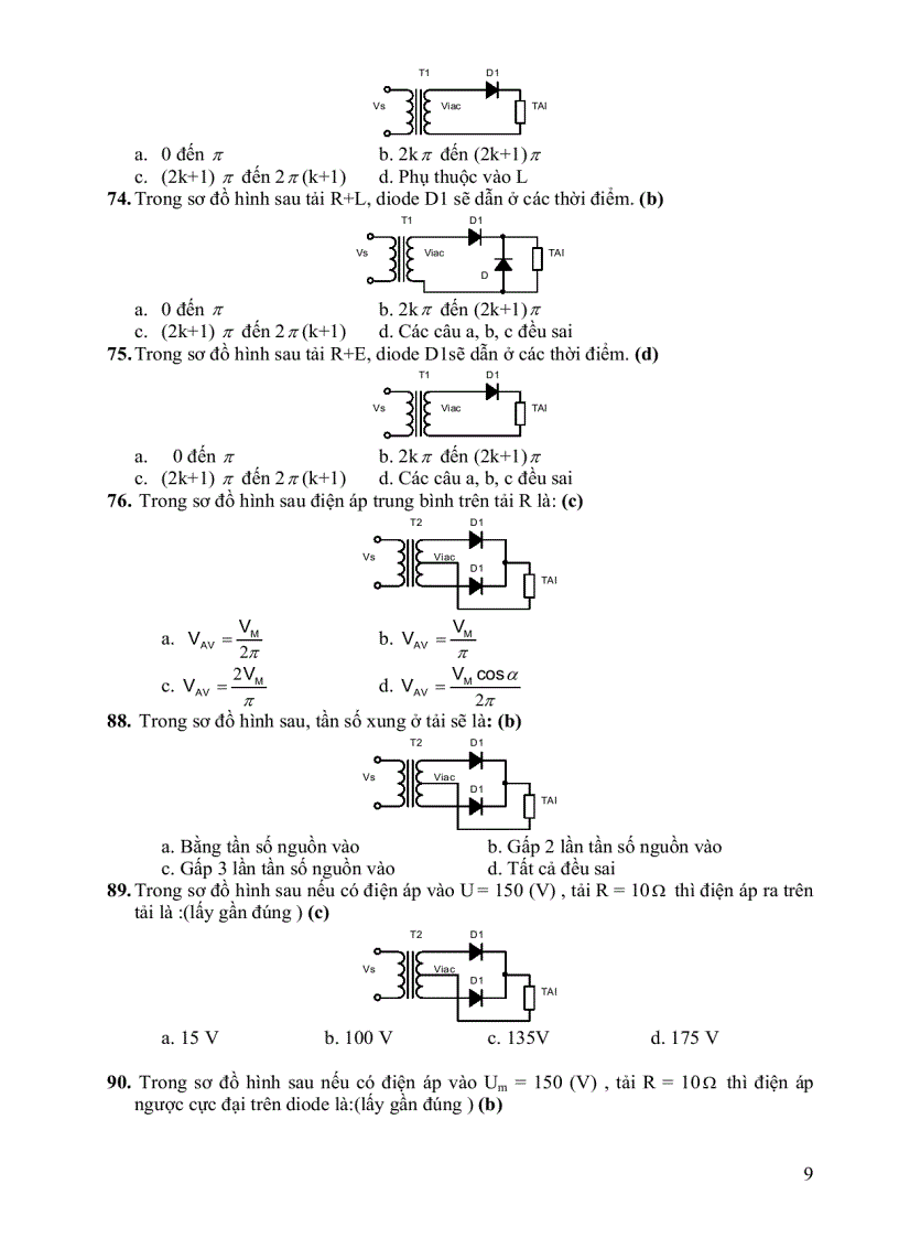 image for page Trắc nghiệm điện tử công suất