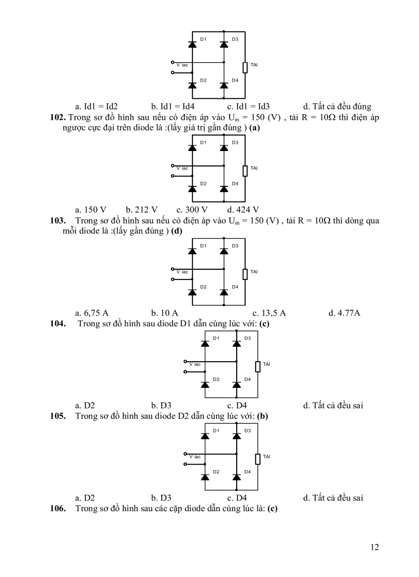 image for page Trắc nghiệm điện tử công suất