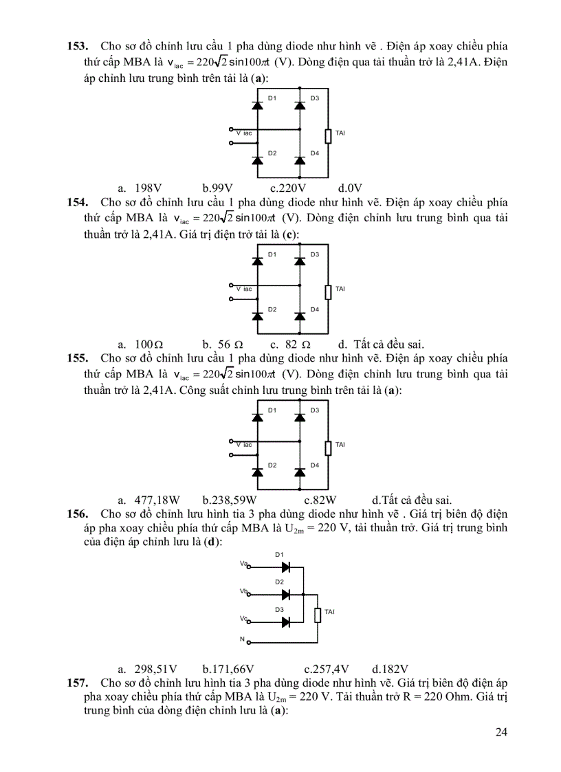 image for page Trắc nghiệm điện tử công suất