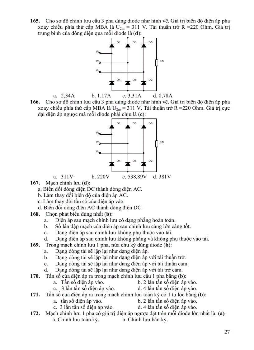 image for page Trắc nghiệm điện tử công suất