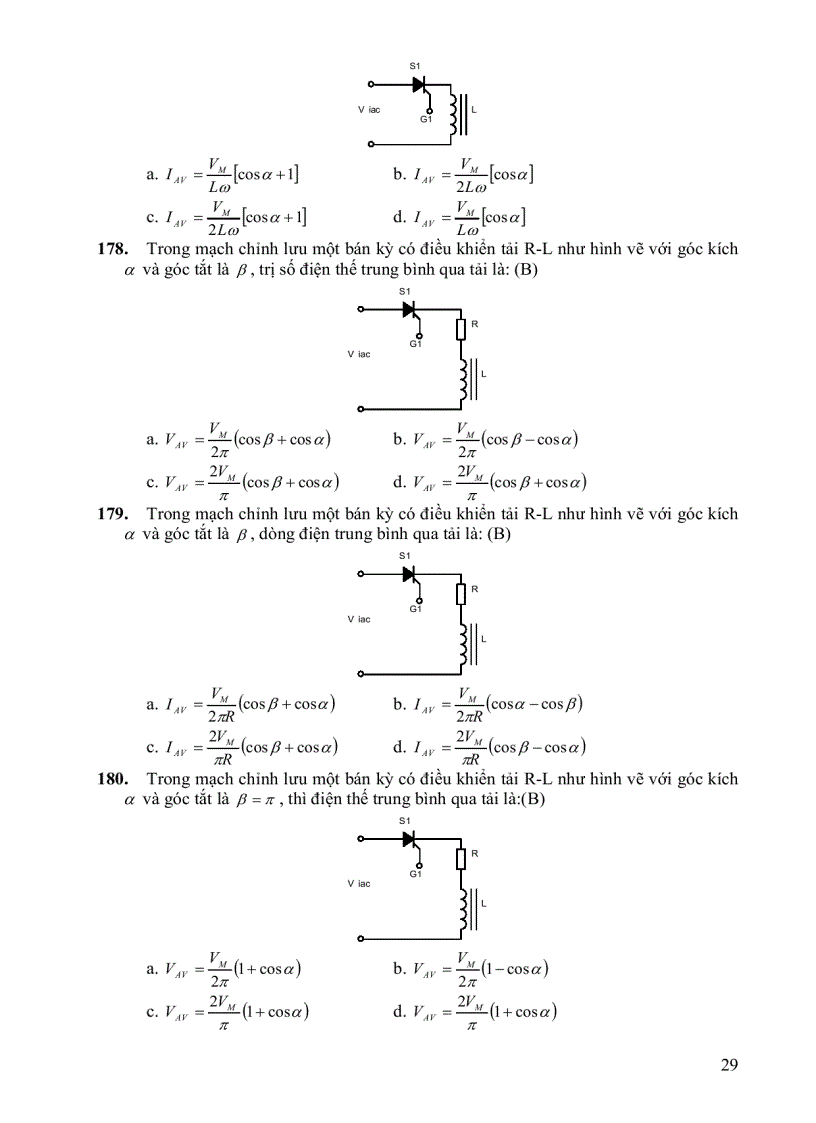 image for page Trắc nghiệm điện tử công suất