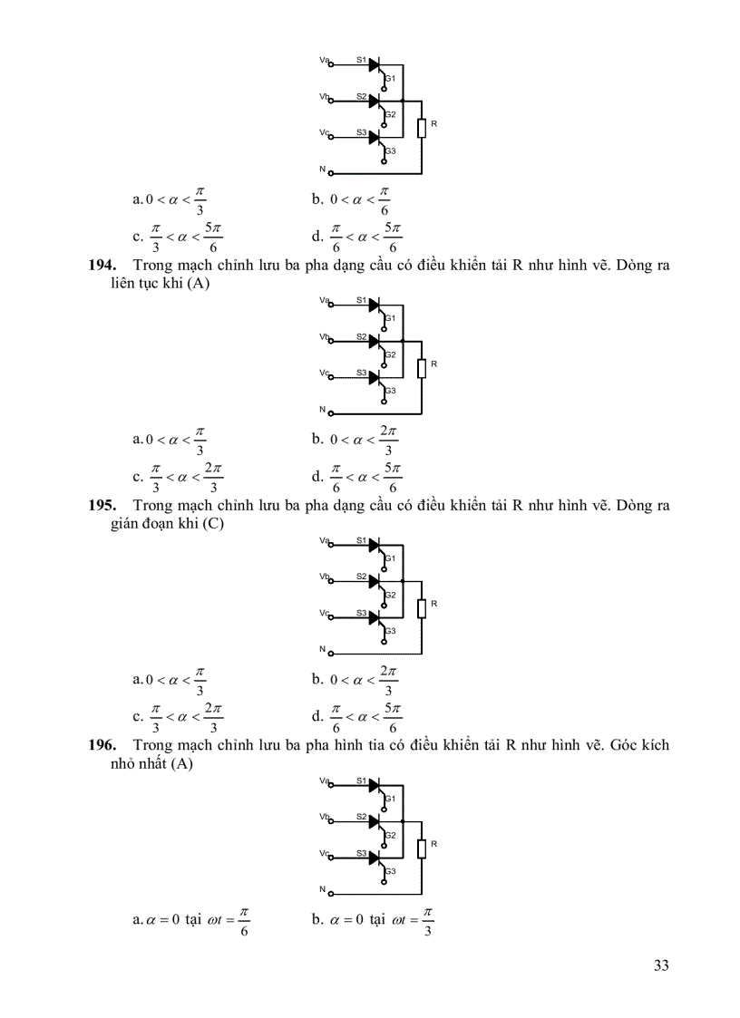 image for page Trắc nghiệm điện tử công suất