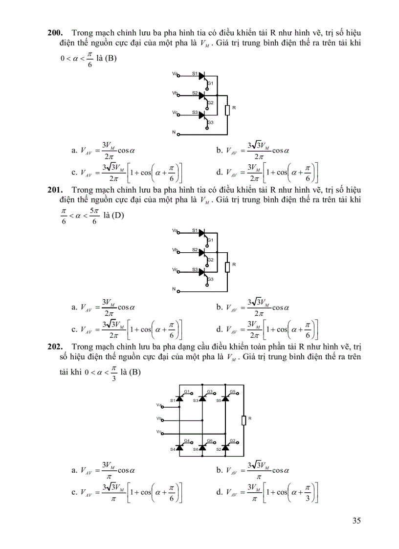 image for page Trắc nghiệm điện tử công suất
