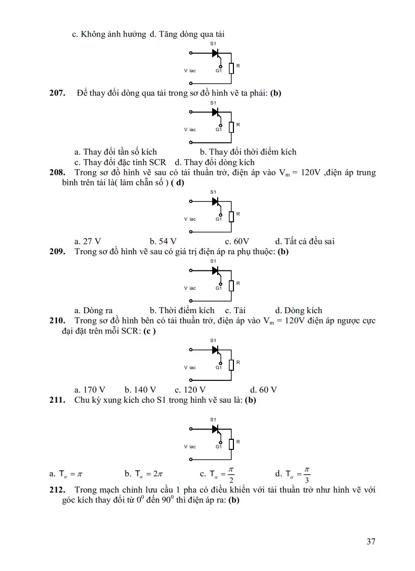 image for page Trắc nghiệm điện tử công suất