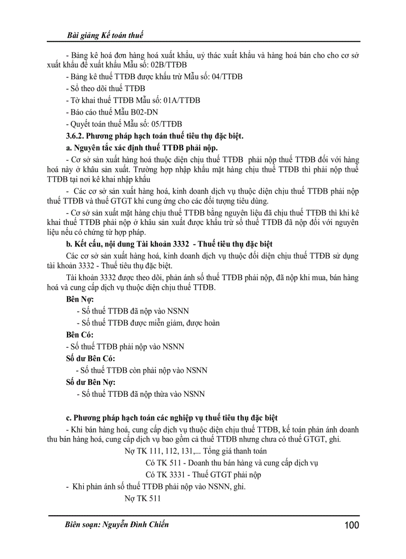 image for page Bài tập kế toán về Thuế 2