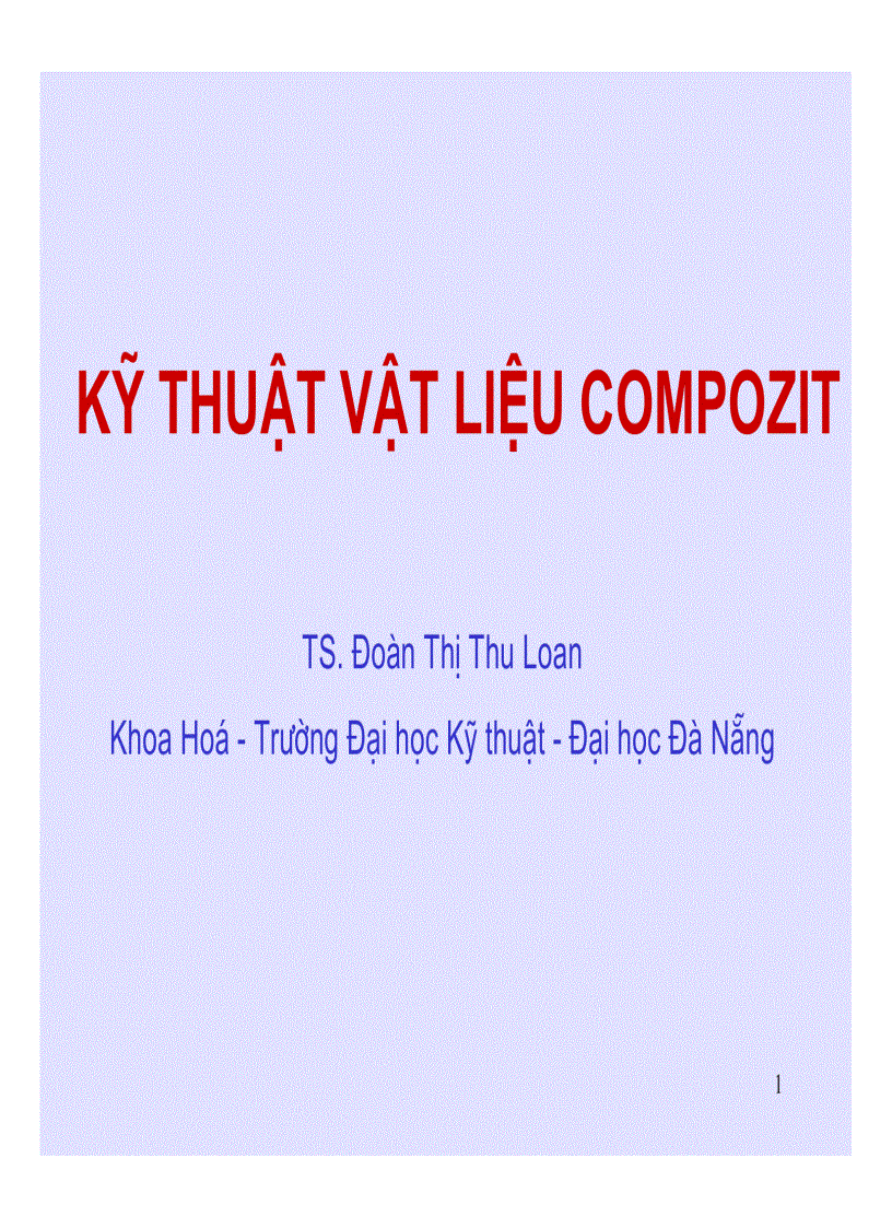 image for page Vật liệu Compozit