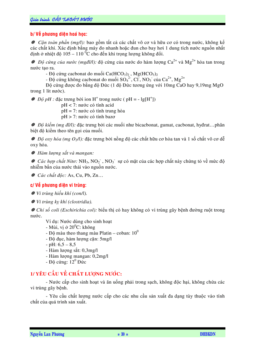 image for page Cấp thoát nước