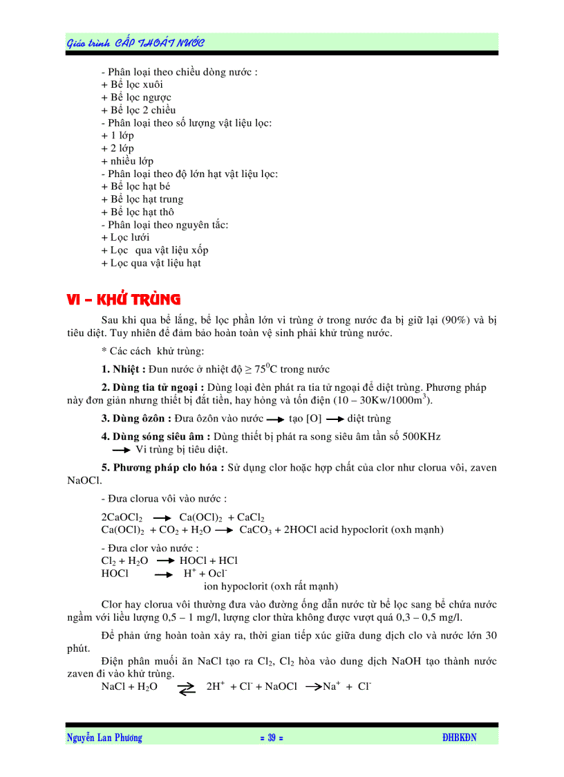 image for page Cấp thoát nước