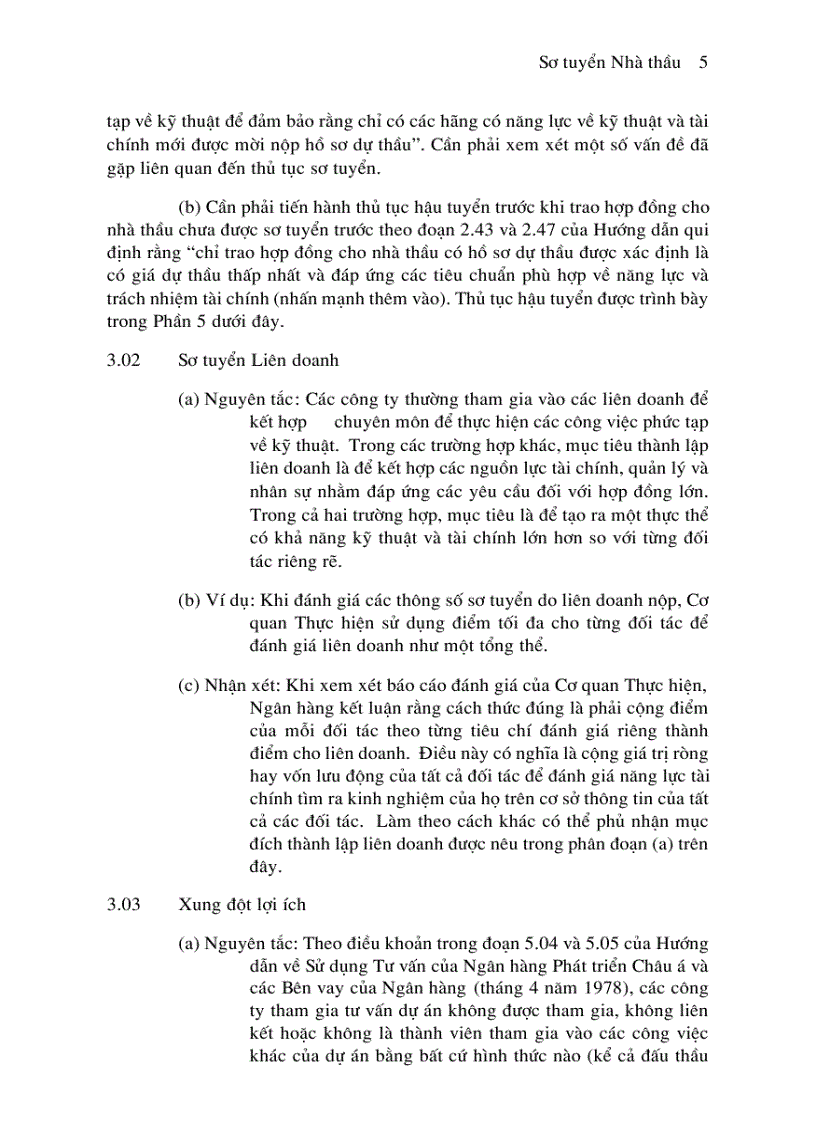 image for page Công tác đấu thầu của các dự án