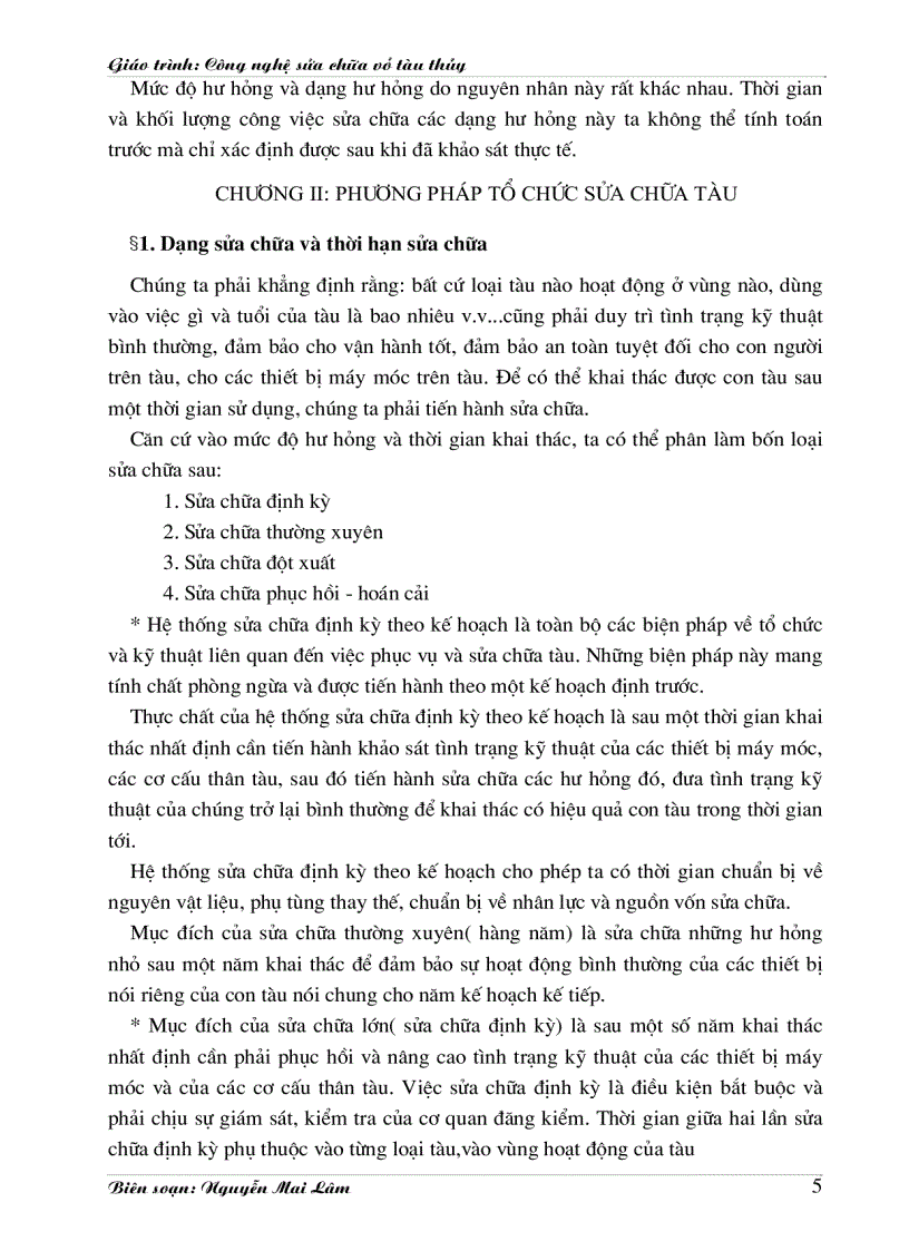 image for page Công nghệ sửa chữa tàu thủy