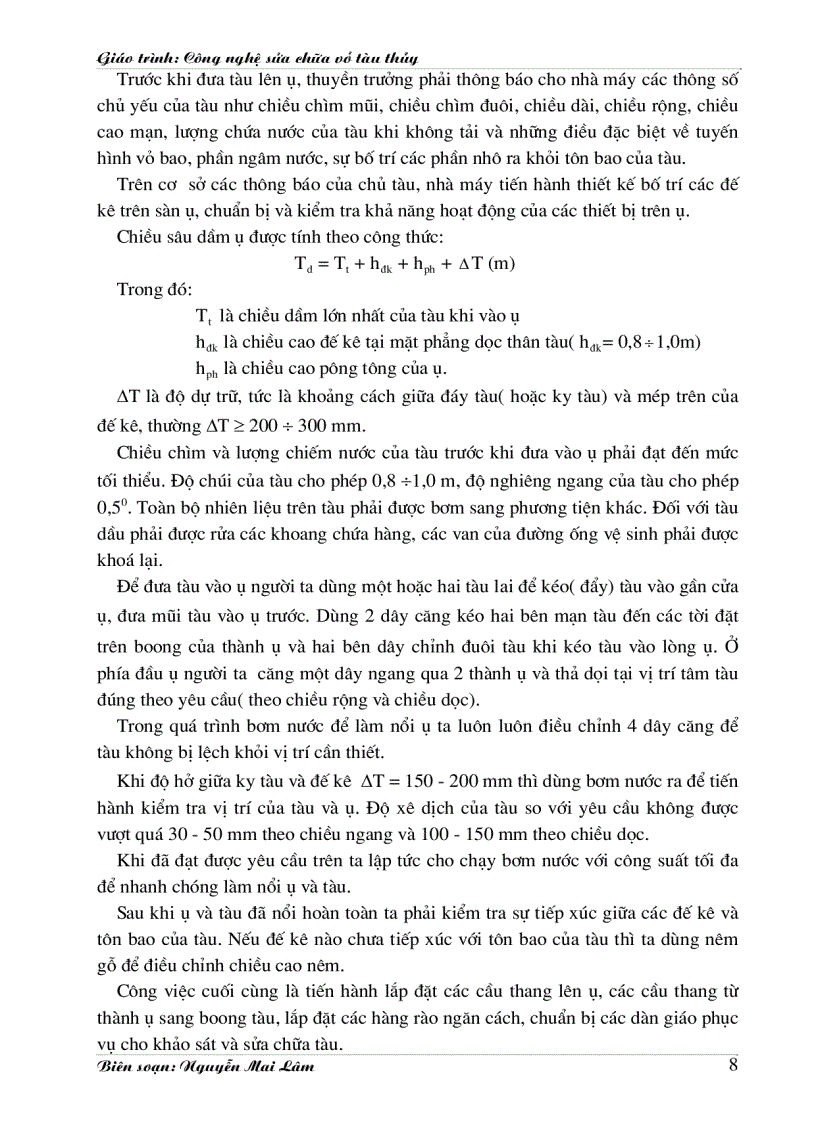 image for page Công nghệ sửa chữa tàu thủy