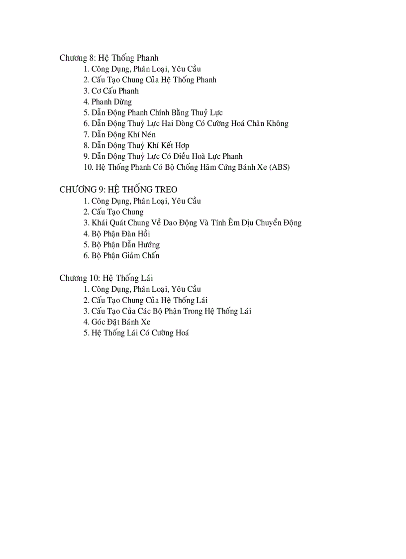 image for page Kết cấu ô tô