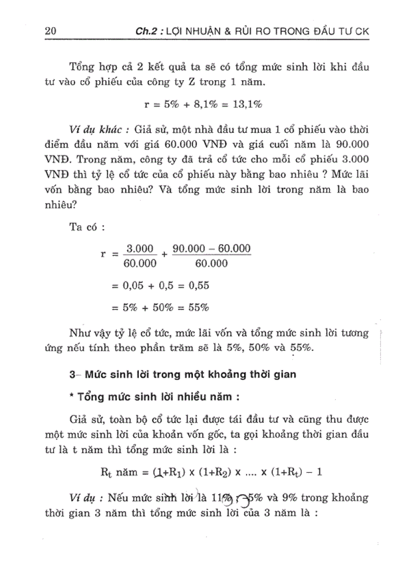 image for page Phân tích và đầu tư chứng khoán