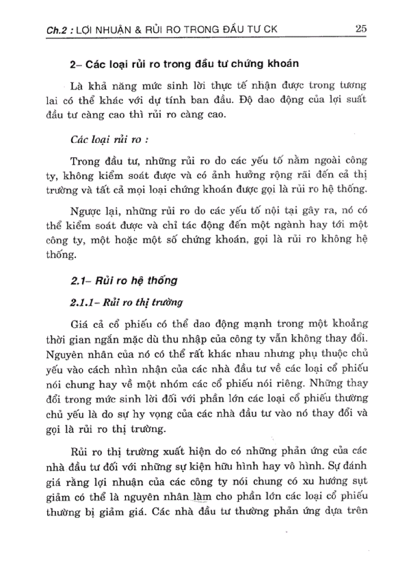 image for page Phân tích và đầu tư chứng khoán