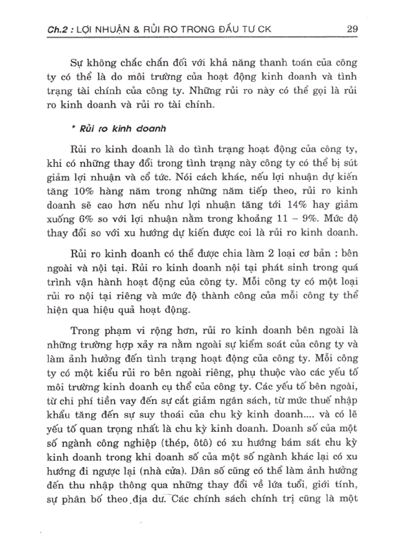 image for page Phân tích và đầu tư chứng khoán