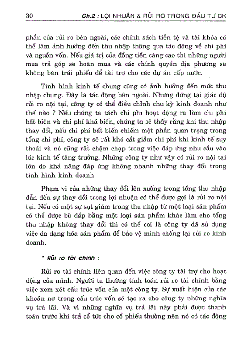 image for page Phân tích và đầu tư chứng khoán