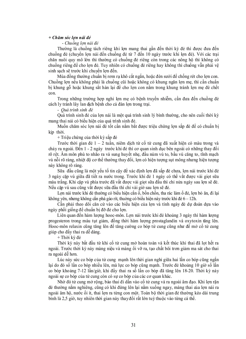 image for page Giáo trình chăn nuôi chuyên khoa