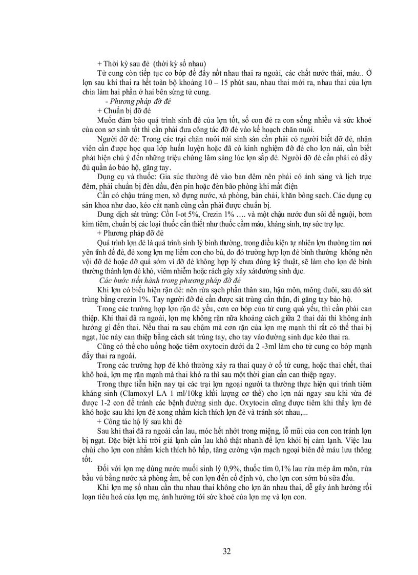 image for page Giáo trình chăn nuôi chuyên khoa