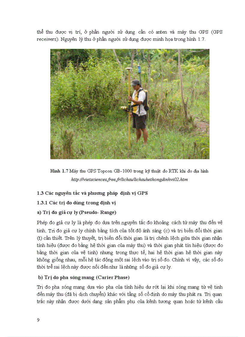 image for page Khảo sát sai số GPS độ chính xác cao theo thời gian và đề ra phương pháp sử dụng