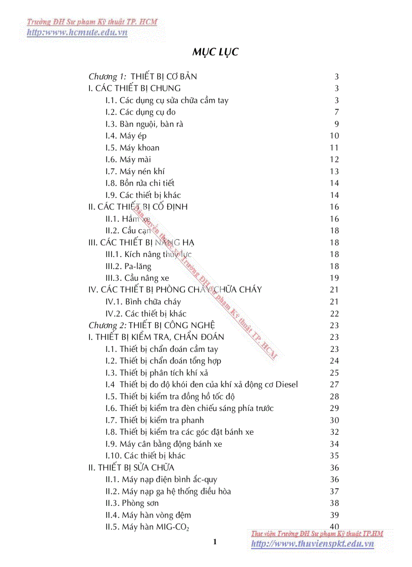 image for page Thiết bị xưởng ô tô