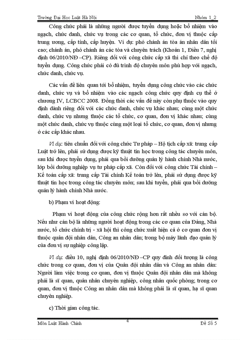 image for page Khái niệm cán bộ công chức trong Luật cán bộ công chức 2008